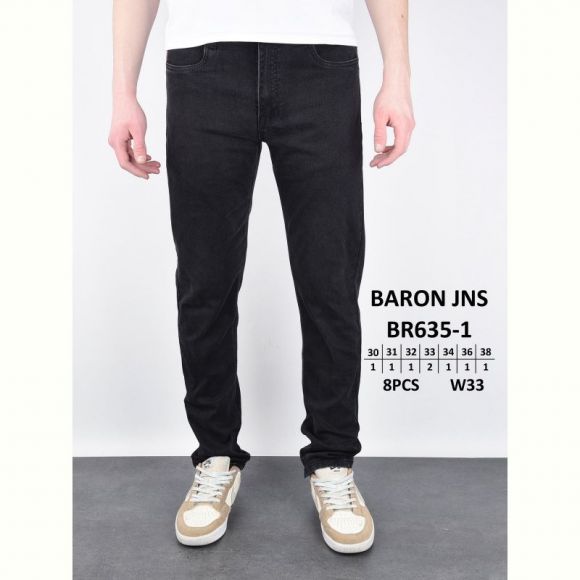 Джинсы God Baron BR635-1 black