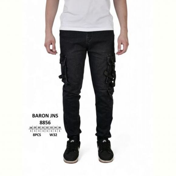 Джинсы Baron Jeans 8856 black Джинсы Baron Jeans 8856 black