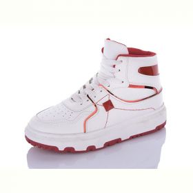 Кроссовки QQ Панда PK72 white-red