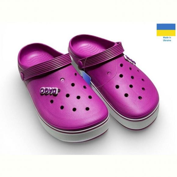 Кроксы Dago 419 ягідний