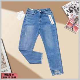 Джинсы NewJeans W521 l.blue Джинсы NewJeans W521 l.blue