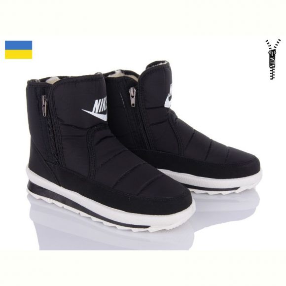 Ботинки Karolina 116Nk  чорний. літери б.п