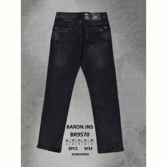 Джинсы God Baron BR9570 black