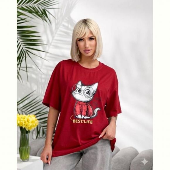 Футболка Lelis 1060-26 red Футболка Lelis 1060-26 red