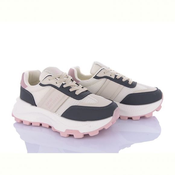 Кроссовки Violeta 149-53 grey-pink Кроссовки Violeta 149-53 grey-pink