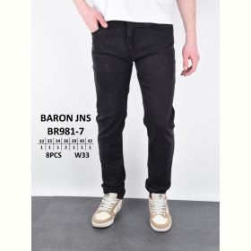 Джинсы God Baron BR981-7 black