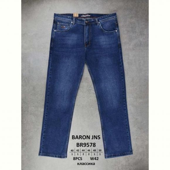 Джинсы Baron Jeans BR9578 blue