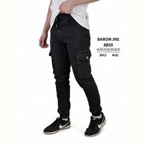 Джинсы Baron Jeans 8859 black