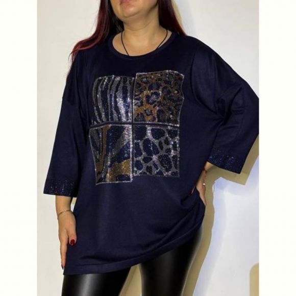 Туника Kosta 7725-47 navy Туника Kosta 7725-47 navy