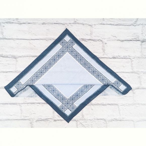 Носовой платок Shawls P58 l.blue узбек