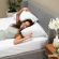 Подушка для сна 50х70 см NORDIC COMFORT+ IDEIA антиаллергенная холлофайбер чехол с молнией белая Подушка для сна 50х70 см NORDIC COMFORT+ IDEIA антиаллергенная холлофайбер чехол с молнией белая