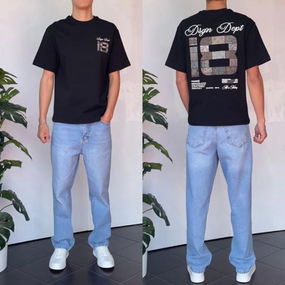 Футболка i8denim 2182 black Футболка i8denim 2182 black
