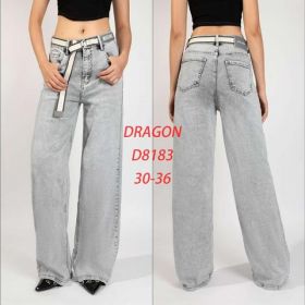 Джинсы Maxim Jeans D8183 l.grey