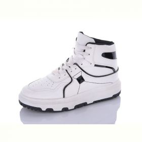 Кроссовки QQ Панда PK72 white-black