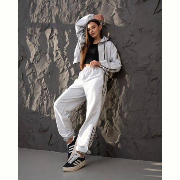 Костюм спорт AZNA Д128 l.grey