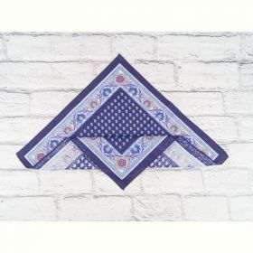 Носовой платок Shawls P56 navy узбек Носовой платок Shawls P56 navy узбек