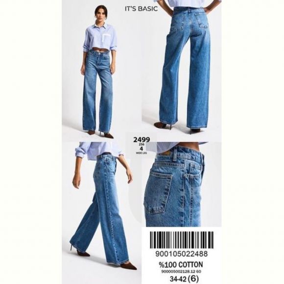 Джинсы Maxim Jeans 3499-4 blue Джинсы Maxim Jeans 3499-4 blue