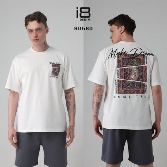 Футболка i8denim 90580 white