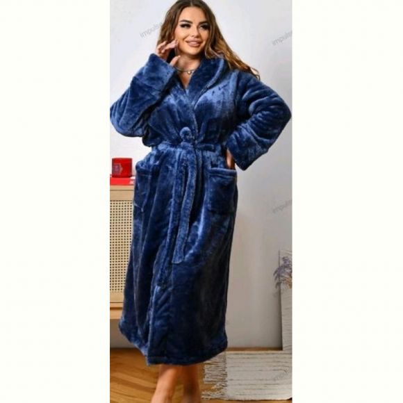 Халат Romeo life RL874 blue