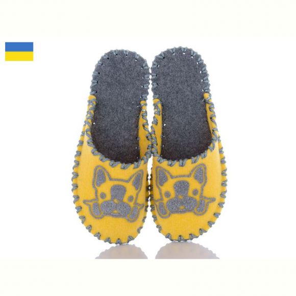 Тапочки Vends 253W жовтий