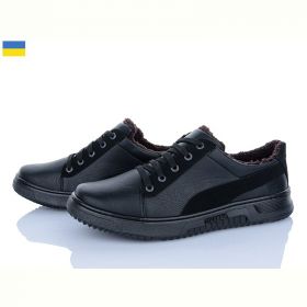 Кроссовки Lvovbaza Yulius 59 хутро чорний