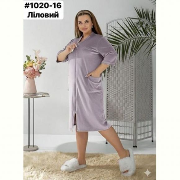 Халат BAT 1020-16 lilac Халат BAT 1020-16 lilac