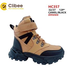 Ботинки Clibee Ap-HC357 Camel-Black