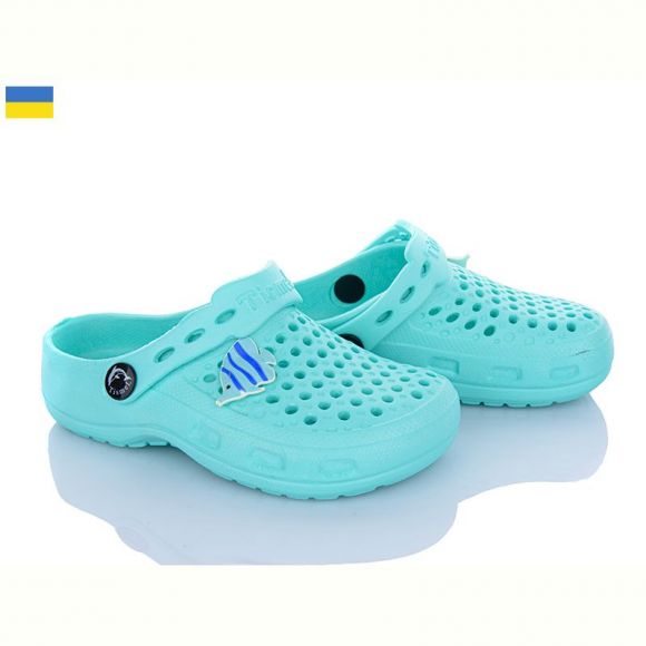 Кроксы Tismel 10-11 м'ята Кроксы Tismel 10-11 м'ята