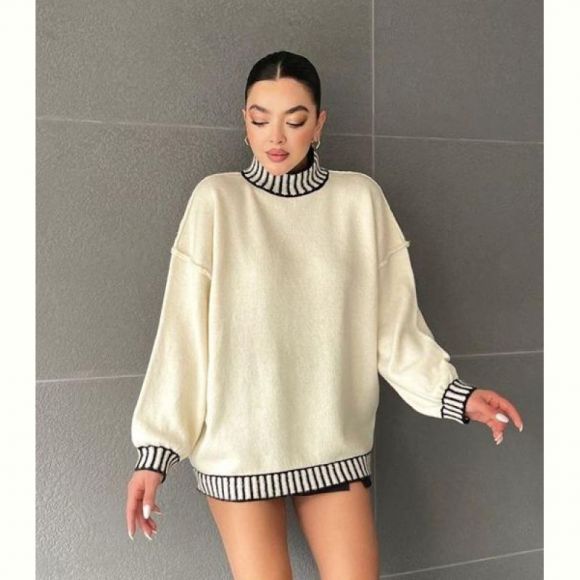 Свитер Lora LR985 beige