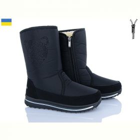 Дутики Paolla 3106 чорний Дутики Paolla 3106 чорний