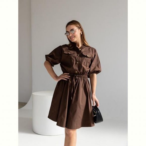 Платье Diamanna P245 brown