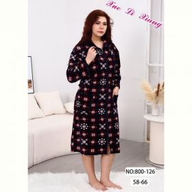 Халат Anion 800-126 black