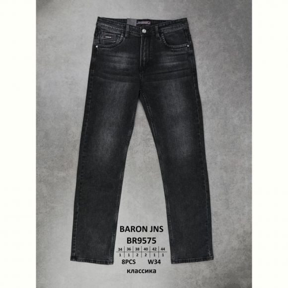 Джинсы God Baron BR9575 black 
