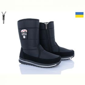 Дутики Paolla 3117 чорний Дутики Paolla 3117 чорний