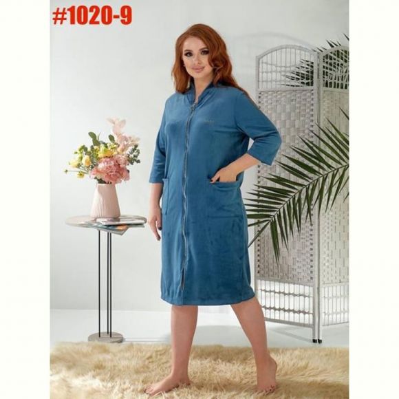 Халат Romeo life 1020-9 blue