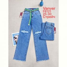 Джинсы Vanver F8121 l.blue