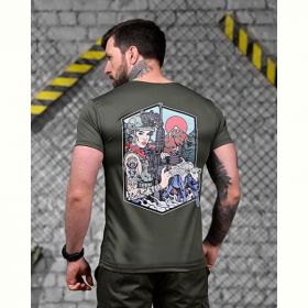 Футболка Madoka 906 khaki