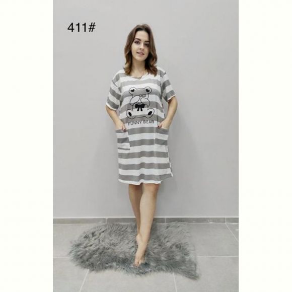 Ночнушка Anion 411 grey