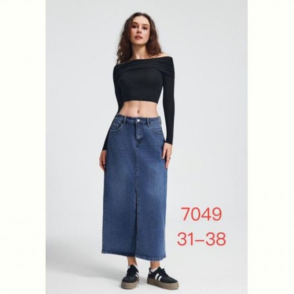 Юбка NewJeans 7049 blue
