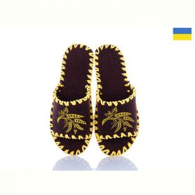 Тапочки Vends 248W бордовий