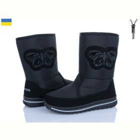 Дутики Paolla 3133 чорний Дутики Paolla 3133 чорний
