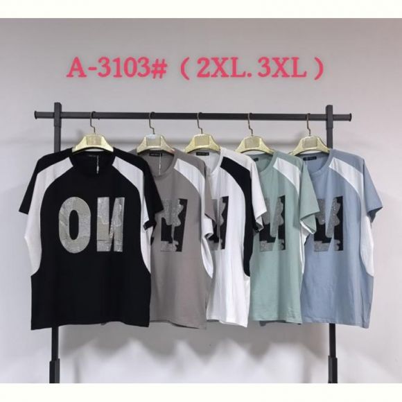 Футболка Saint Wish A3103 mix