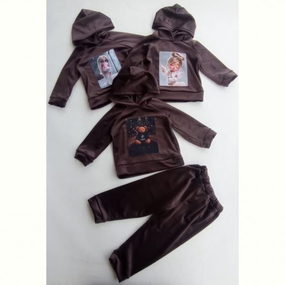Костюм спорт Meloria ML3316 brown lol