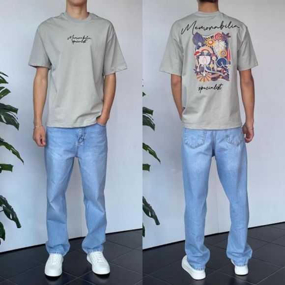 Футболка i8denim 2178 grey Футболка i8denim 2178 grey