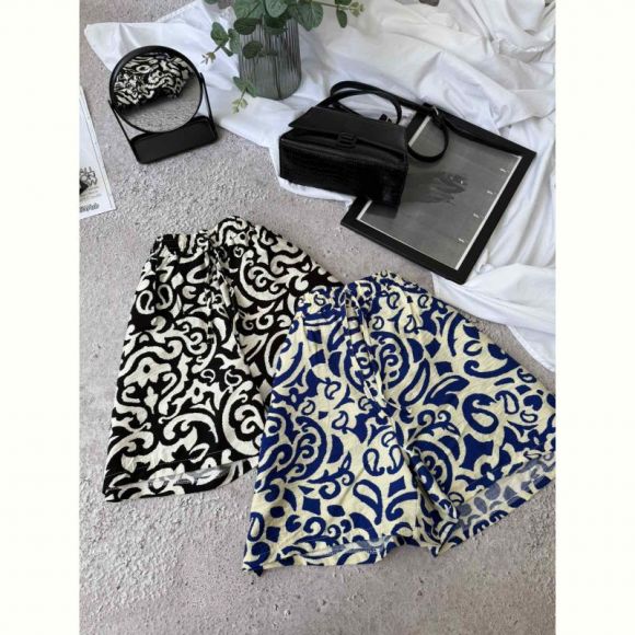 Шорты Sofi Cor 9059 beige-blue Шорты Sofi Cor 9059 beige-blue