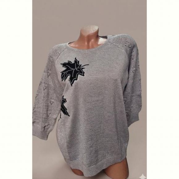 Свитер Julia JL1023 grey