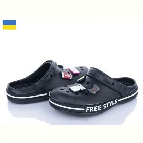 Кроксы Dago 329 чорний