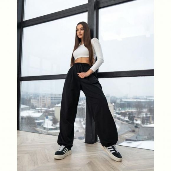 Штаны спорт AZNA Б306 black Штаны спорт AZNA Б306 black