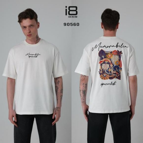 Футболка i8denim 90560 white