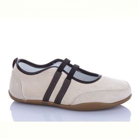 Туфли Violeta 2028-4 beige-coffee